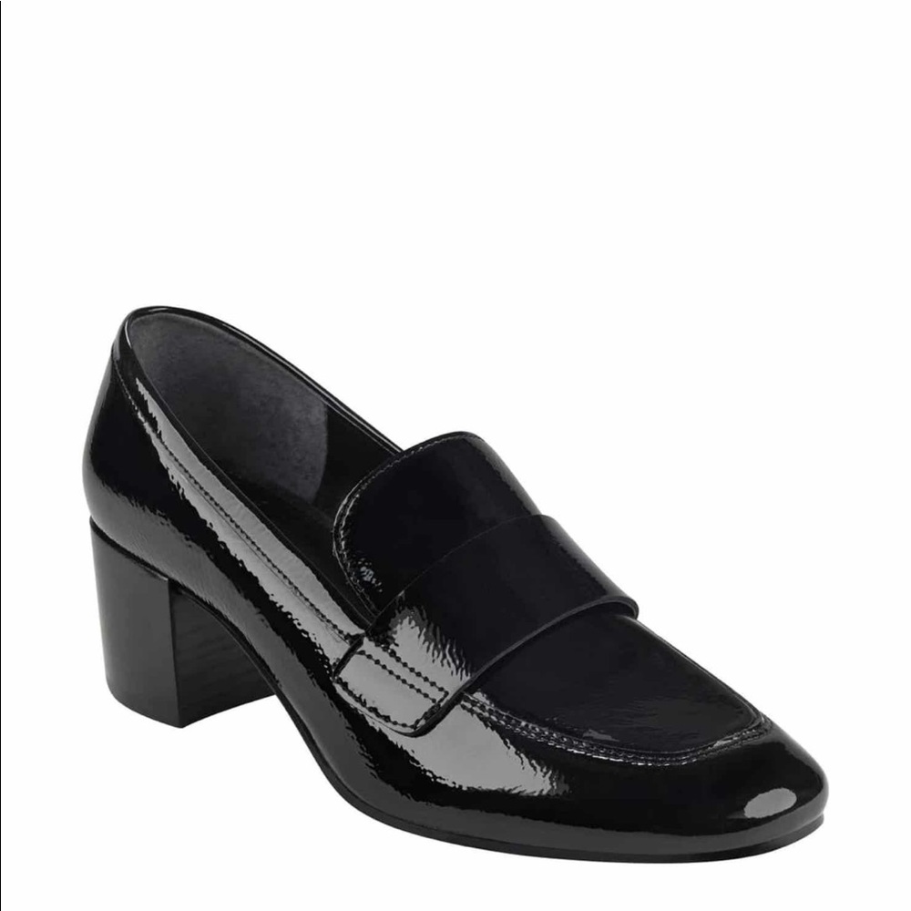 •SOLD• NWOT Marc Fisher Ltd Hudson shiny dress loafers 🖤